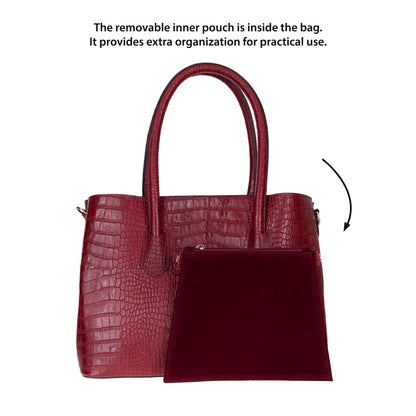 Carrera Novelya, Hakiki Deri Kadın Çanta – Şık, Modern ve Premium Tasarım