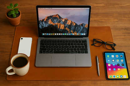 Leather Desk Mat (37 cm X 80 cm)