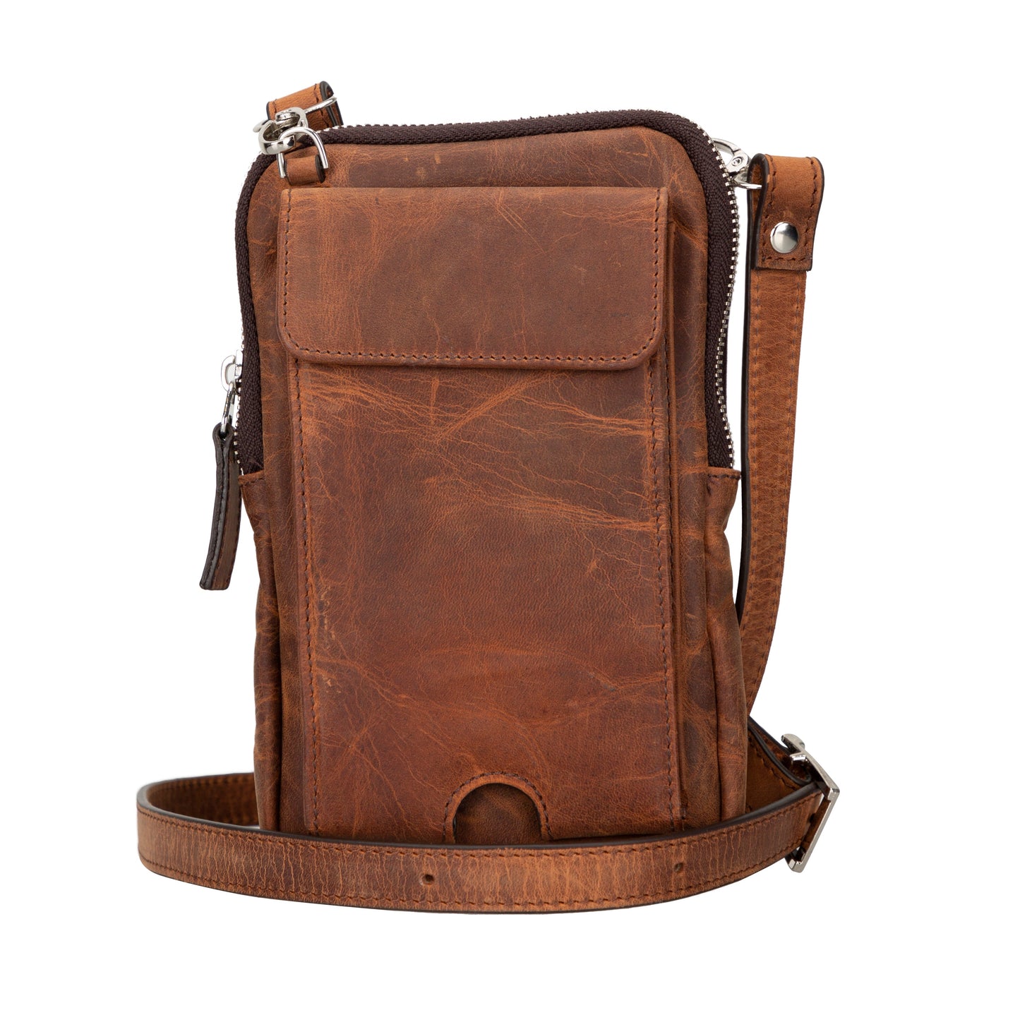 Nino Leather Crossbody Bag
