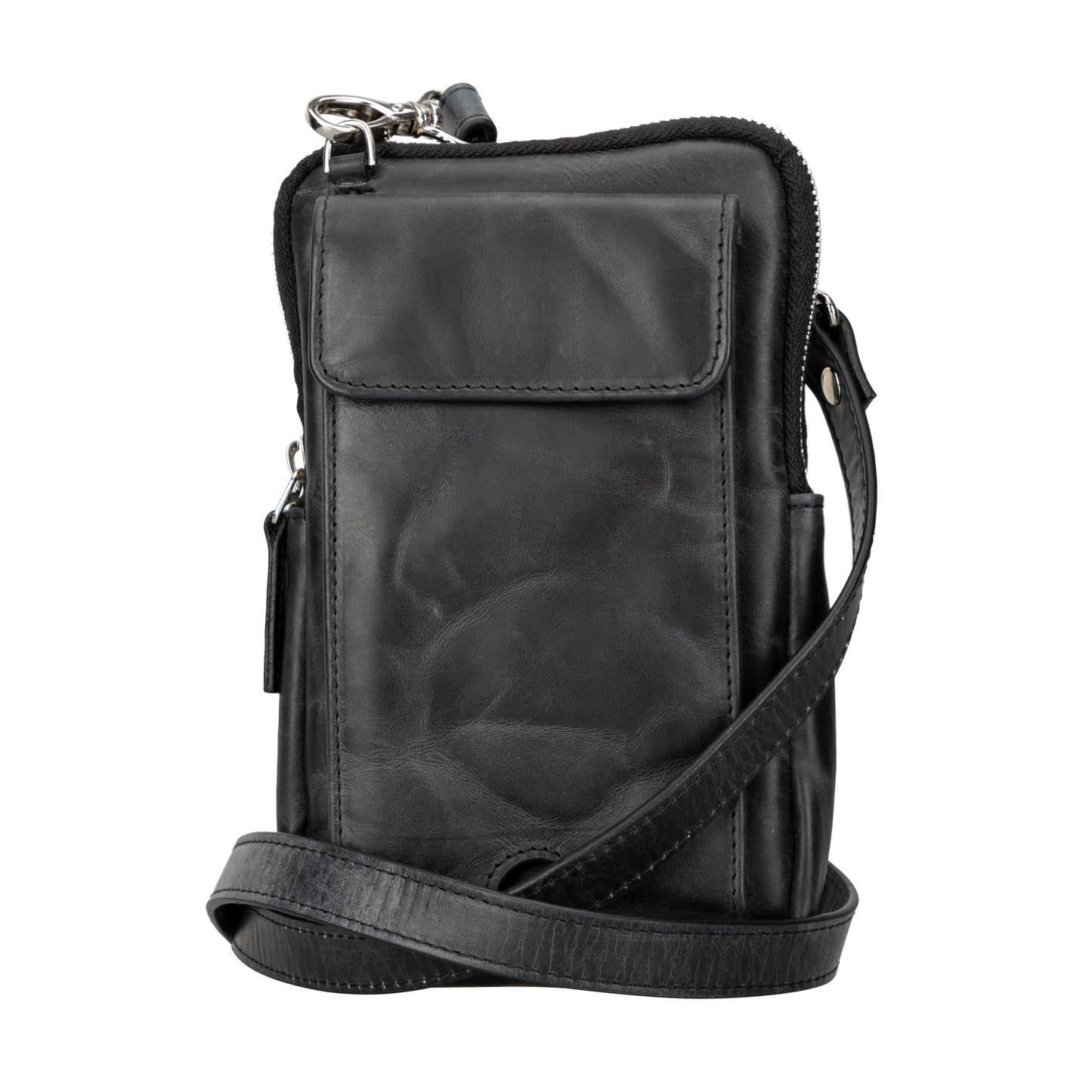 Nino Leather Crossbody Bag