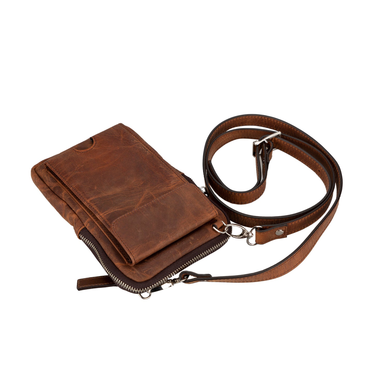 Nino Leather Crossbody Bag