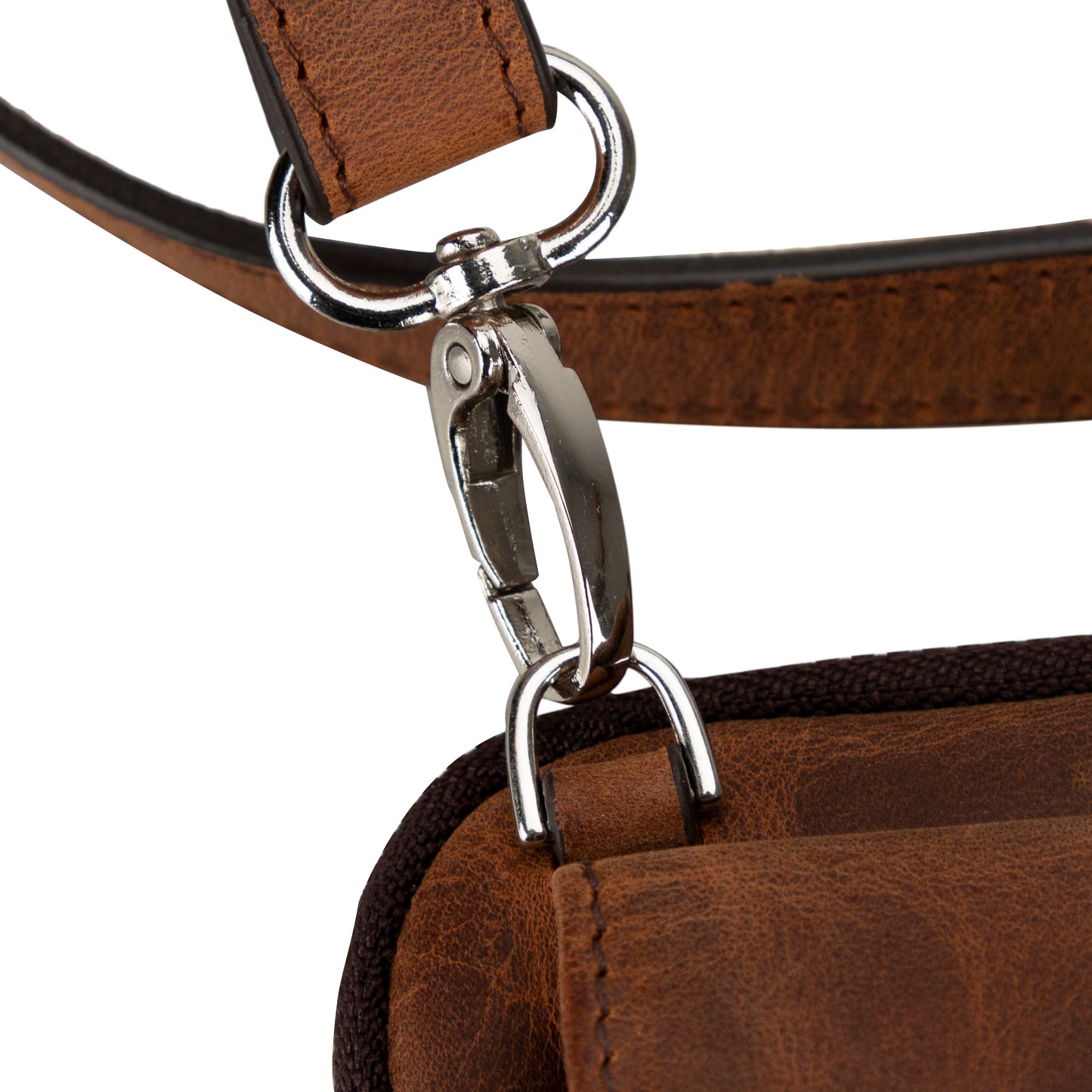 Nino Leather Crossbody Bag