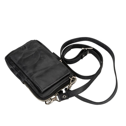 Nino Leather Crossbody Bag