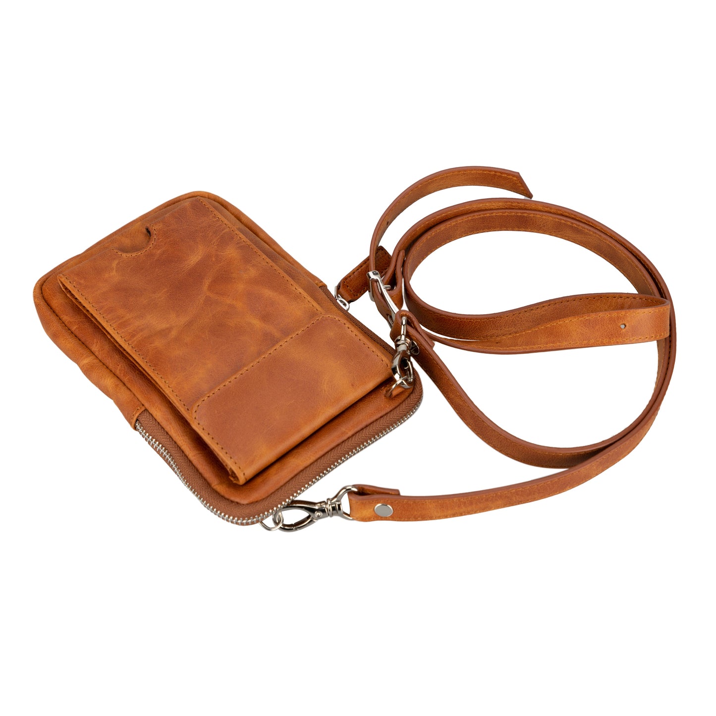 Nino Leather Crossbody Bag