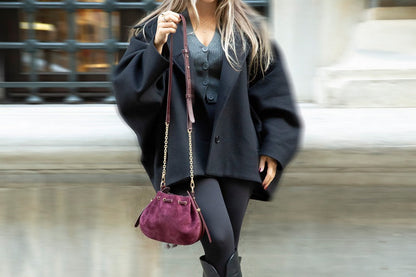 Valentina, Süet Deri Kadın Çantası