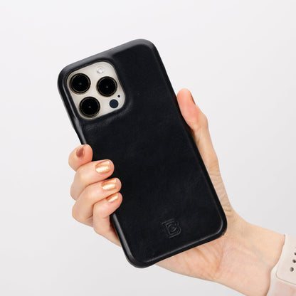 F360, Apple iPhone 16 Pro Max ile Uyumlu Hakiki Deri Kılıf