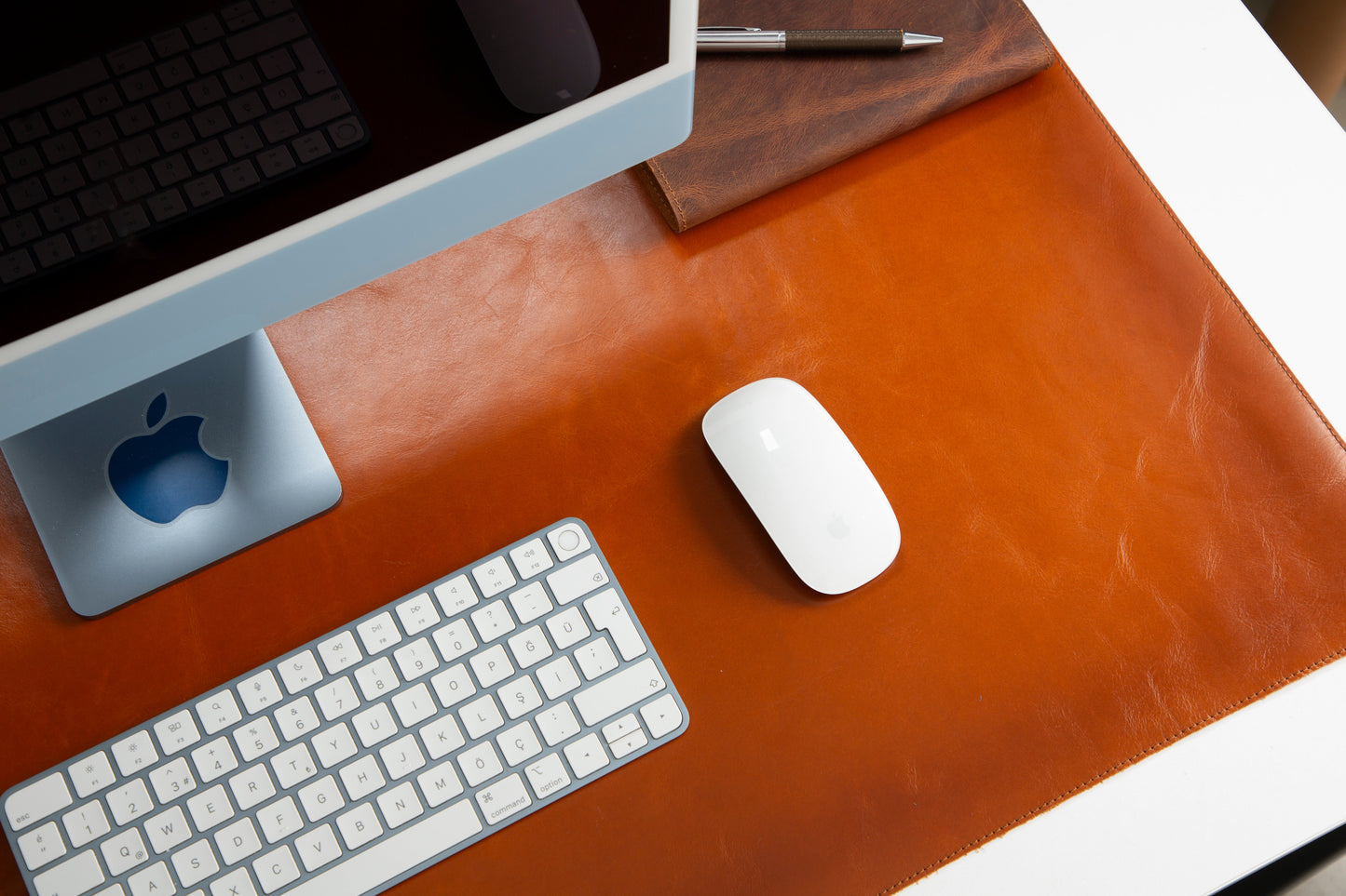 Natural Leather Desk Mat (91 cm x 48 cm)