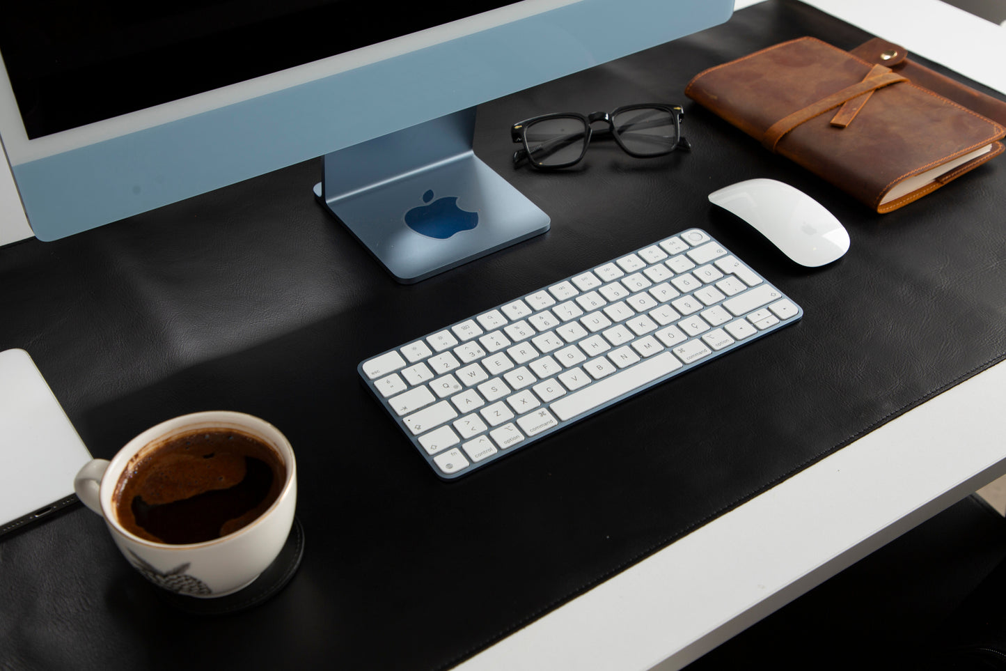 Natural Leather Desk Mat (91 cm x 48 cm)