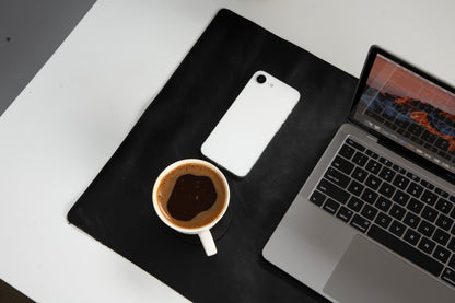 Natural Leather Desk Mat (37 cm x 80 cm)