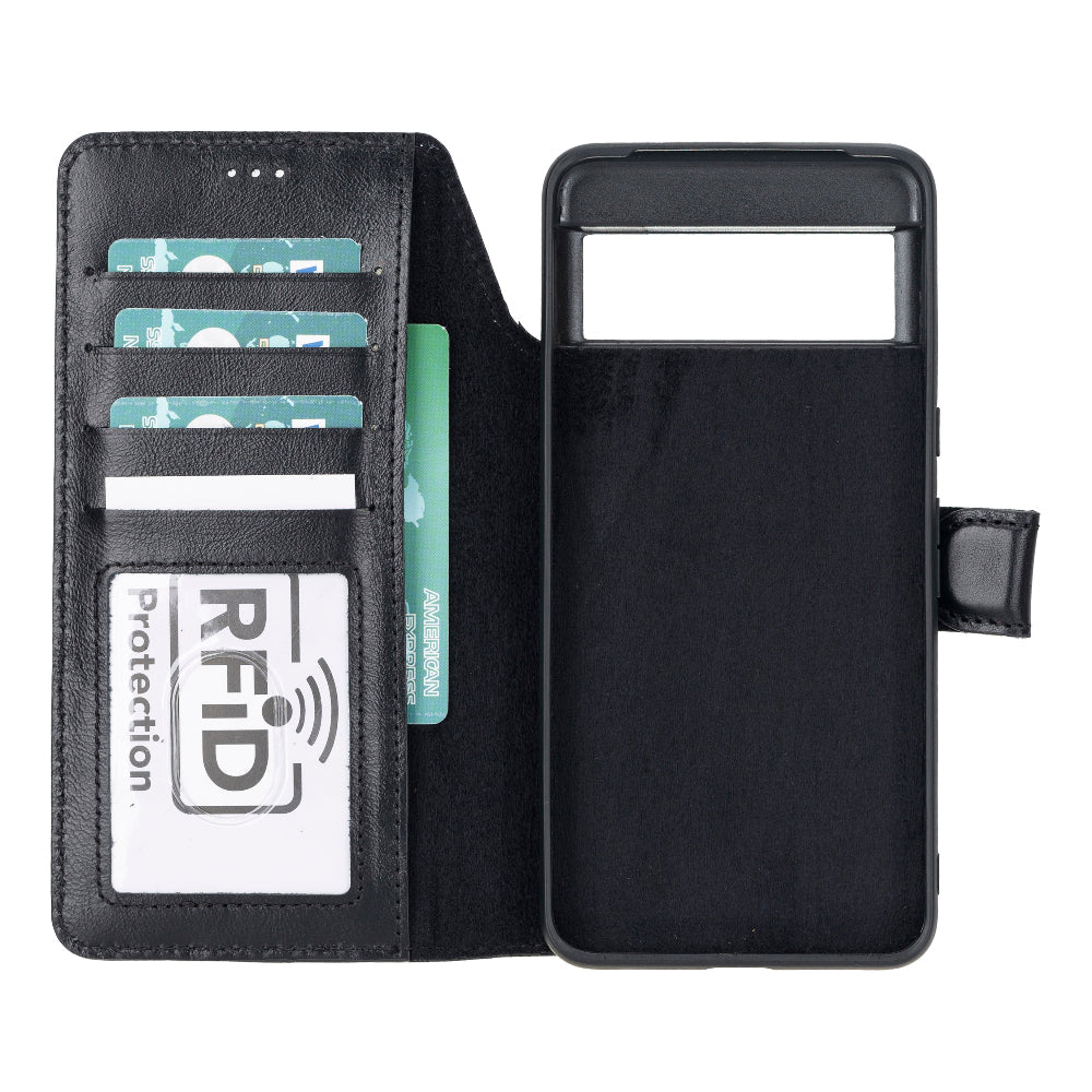 Magic Google Pixel 8 Pro Detachable Leather Wallet Case