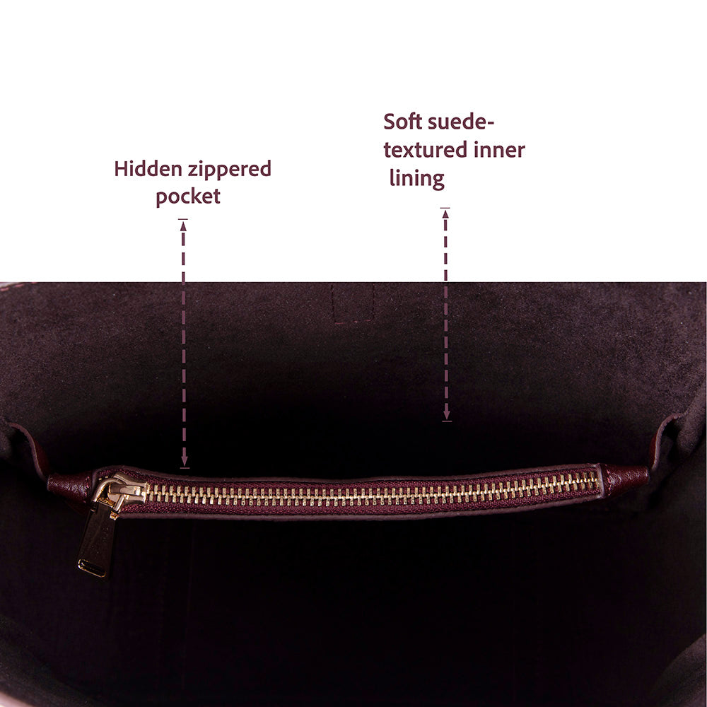 Azura, Hakiki Deri Kadın Çantası, Omuz Askılı