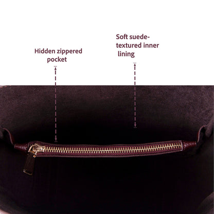 Azura, Hakiki Deri Kadın Çantası, Omuz Askılı