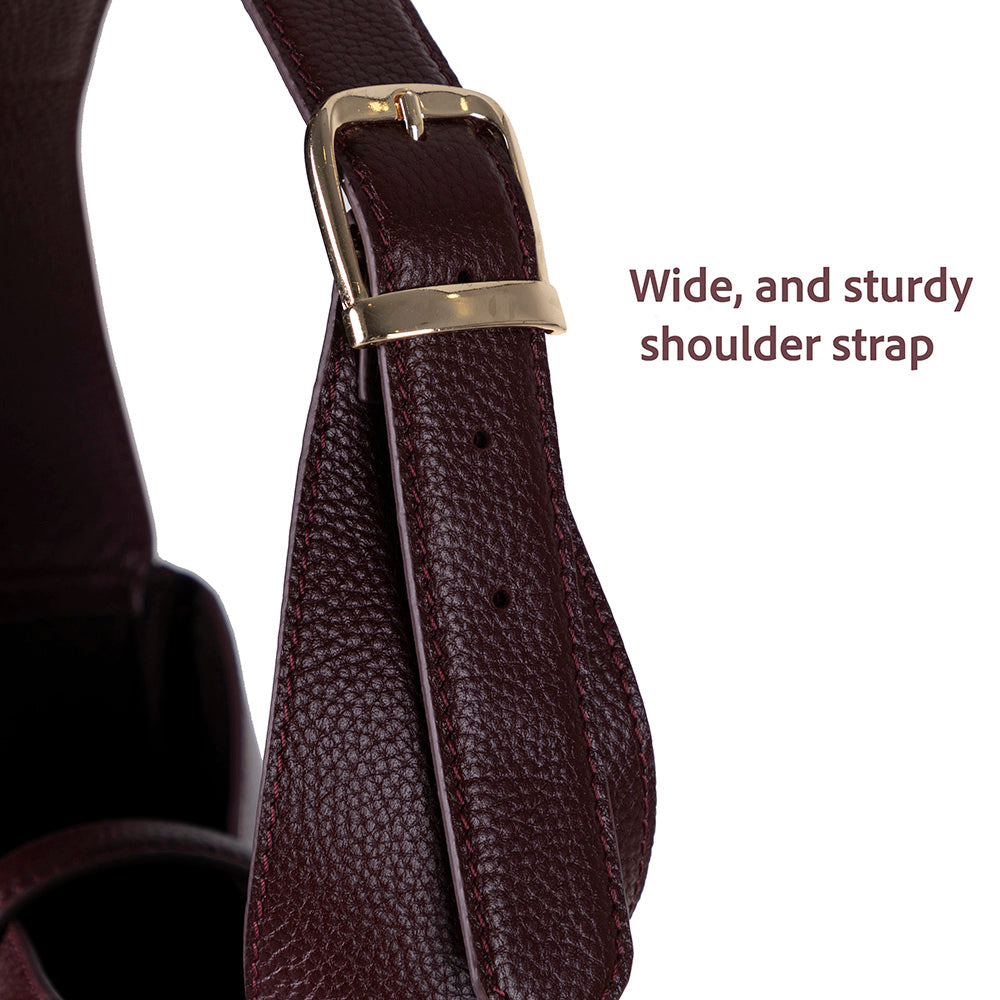 Azura, Hakiki Deri Kadın Çantası, Omuz Askılı