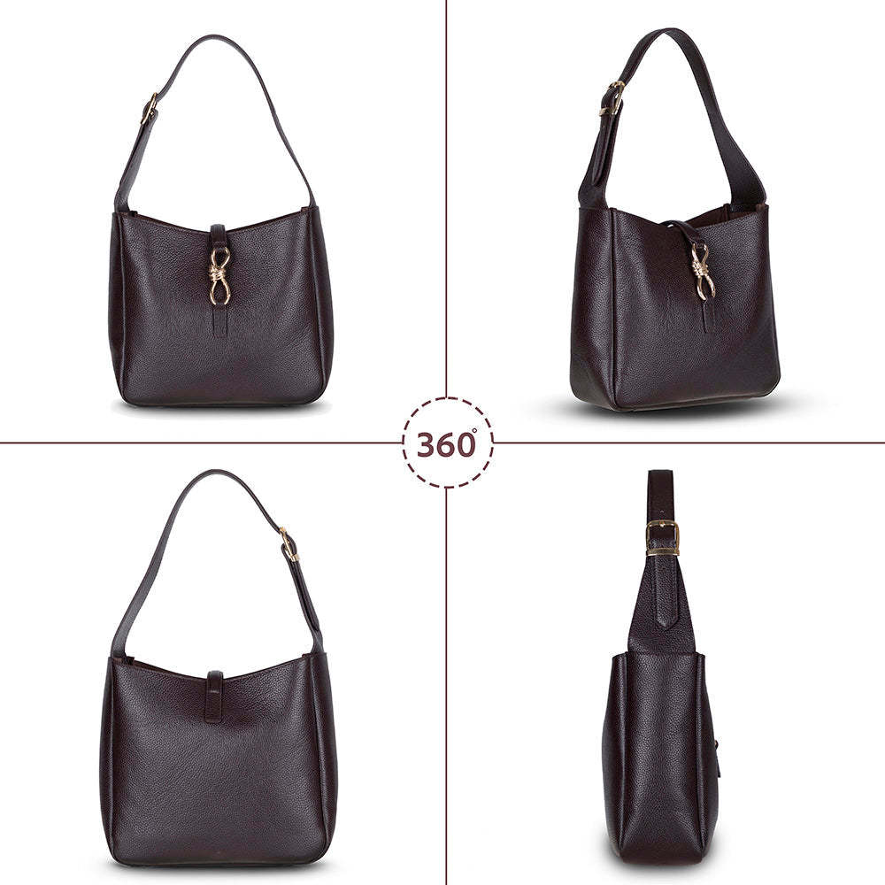 Azura, Hakiki Deri Kadın Çantası, Omuz Askılı