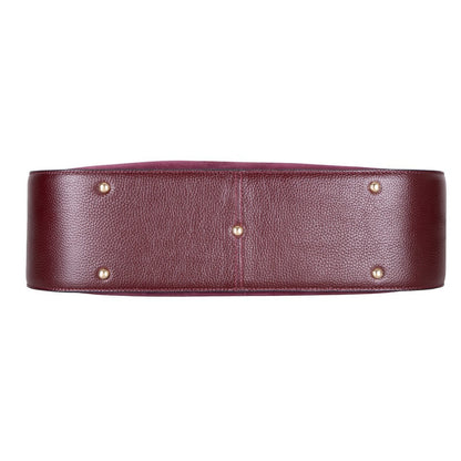 Carina, Süet Deri Kadın Çantası, Omuz Askılı