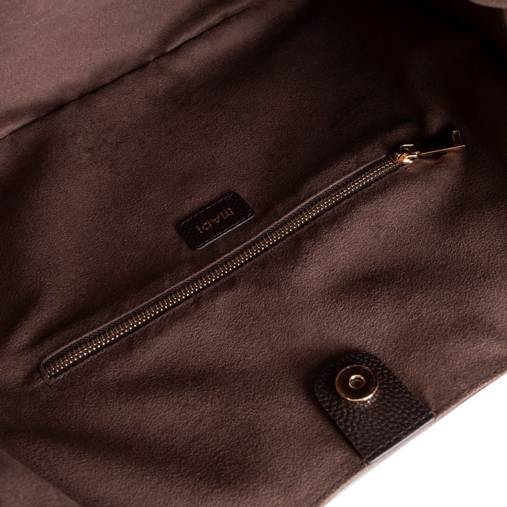 Carina, Süet Deri Kadın Çantası, Omuz Askılı