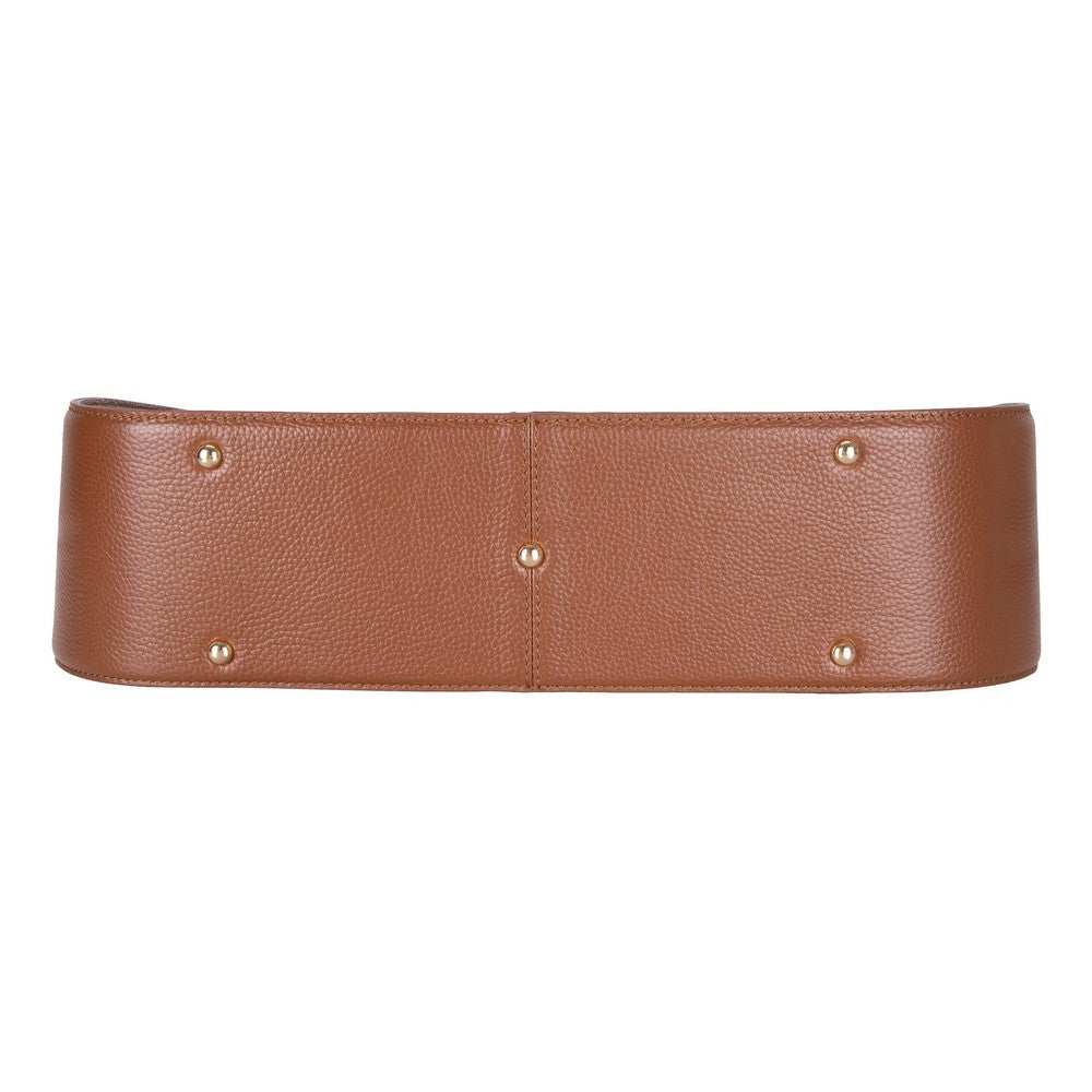 Carina, Süet Deri Kadın Çantası, Omuz Askılı