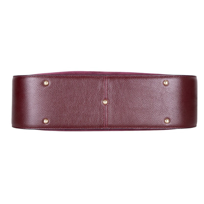 Carina, Süet Deri Kadın Çantası, Omuz Askılı