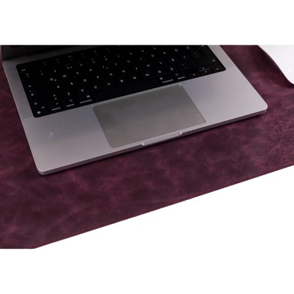 Natural Leather Desk Mat (37 cm x 80 cm)