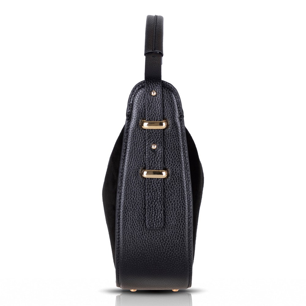 Dolcezza, Süet Deri Kadın Çantası, Omuz Askılı