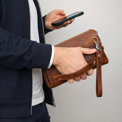 Lupus, Hakiki Deri Bileklikli Çanta