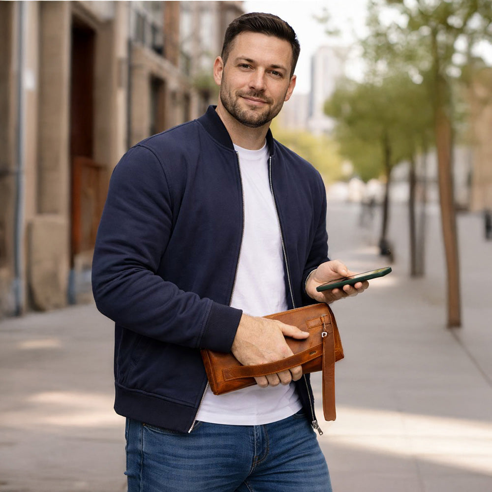 Lupus, Hakiki Deri Bileklikli Çanta