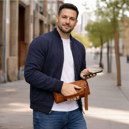 Lupus, Hakiki Deri Bileklikli Çanta