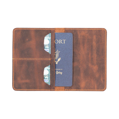 Viaggio Leather Passport Wallet
