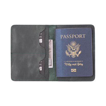 Viaggio Leather Passport Wallet