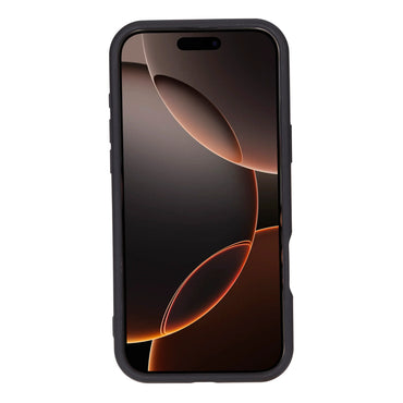 Flex Cover, Hakiki Deri Kılıf – iPhone 16 Pro Uyumlu, İnce ve Esnek Premium Tasarım