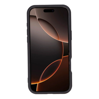 Flex Cover, Hakiki Deri Kılıf – iPhone 16 Pro Uyumlu, İnce ve Esnek Premium Tasarım