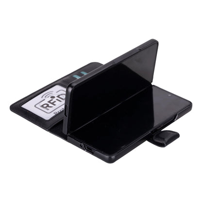 Wallet ID, Hakiki Deri Folio Kılıf – Google Pixel 10 Pro Fold Uyumlu, Kartlıklı ve Manyetik Kapaklı Tasarım