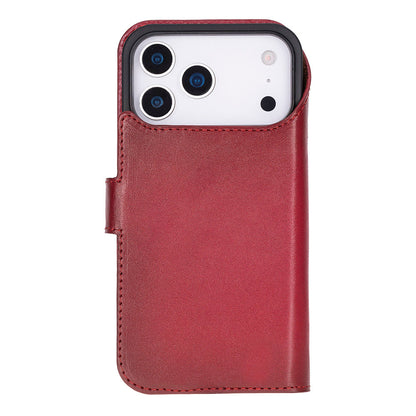 Magic iPhone 17 Pro Leather Detachable Wallet Case