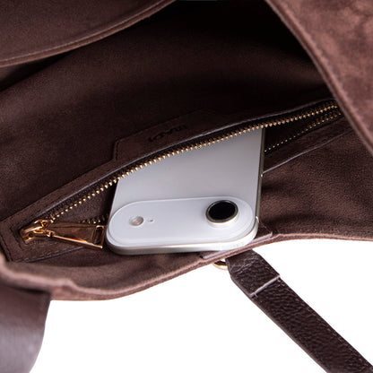 Rosa, Hakiki Deri Kadın Çantası, Omuz Askılı