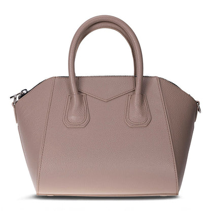 Lorenza, Hakiki Deri Kadın Omuz Çantası, Taşınabilir El Çantası, Medium