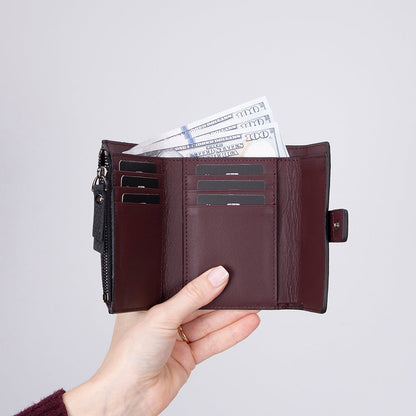 Elba, Hakiki Deri Kadın Cüzdanı, El çantası