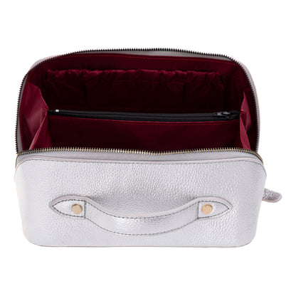 Ella Leather Makeup Bag