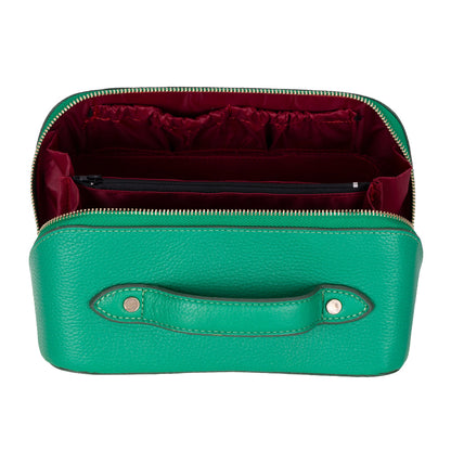 Ella Leather Makeup Bag