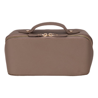 Ella Leather Makeup Bag