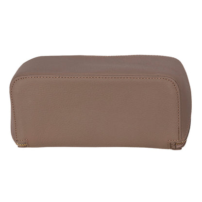 Ella Leather Makeup Bag
