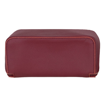 Ella Leather Makeup Bag