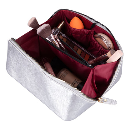 Ella Leather Makeup Bag