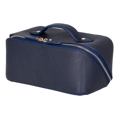 Ella Leather Makeup Bag