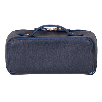 Ella Leather Makeup Bag
