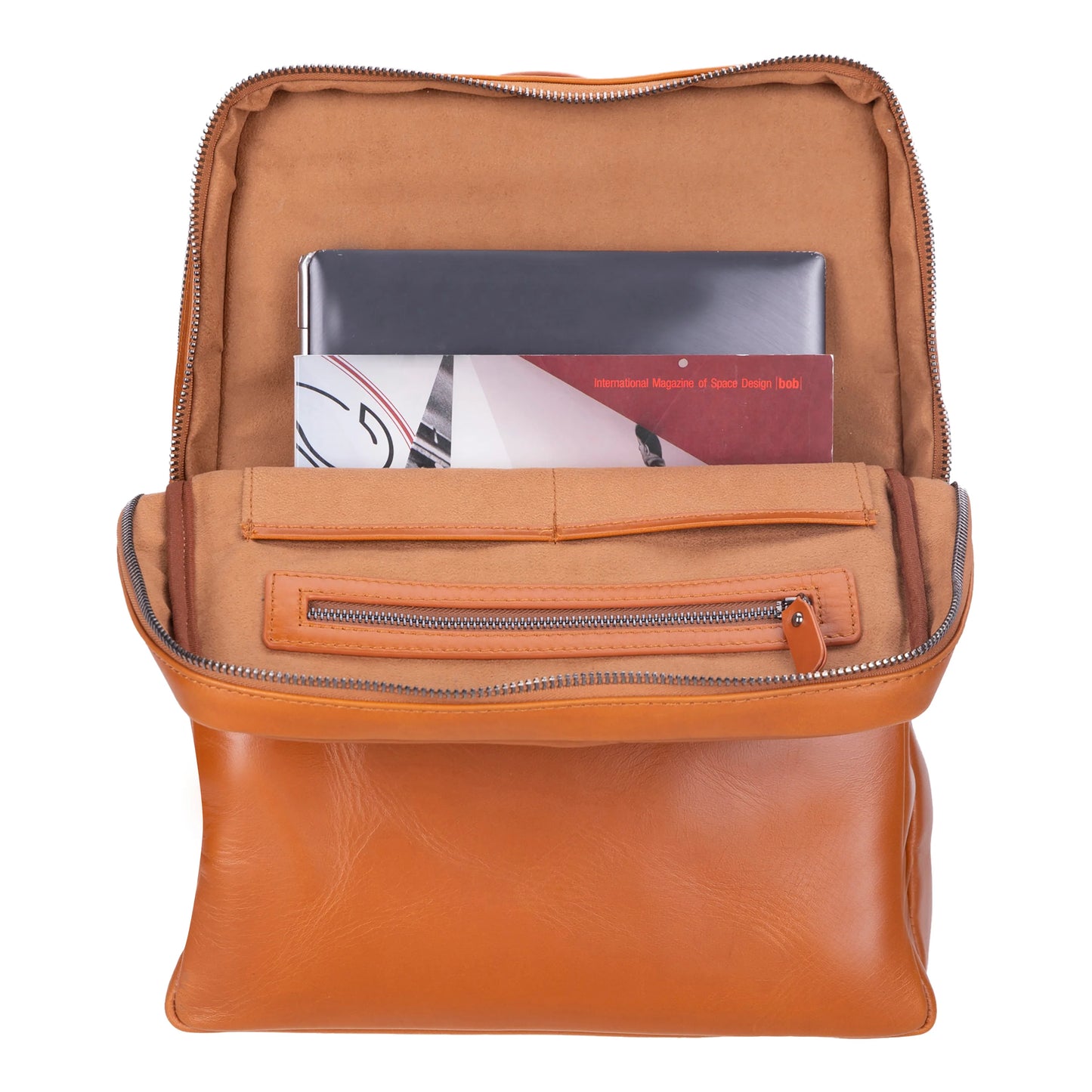 Hidden Castle, Hakiki Deri Sırt Çantası