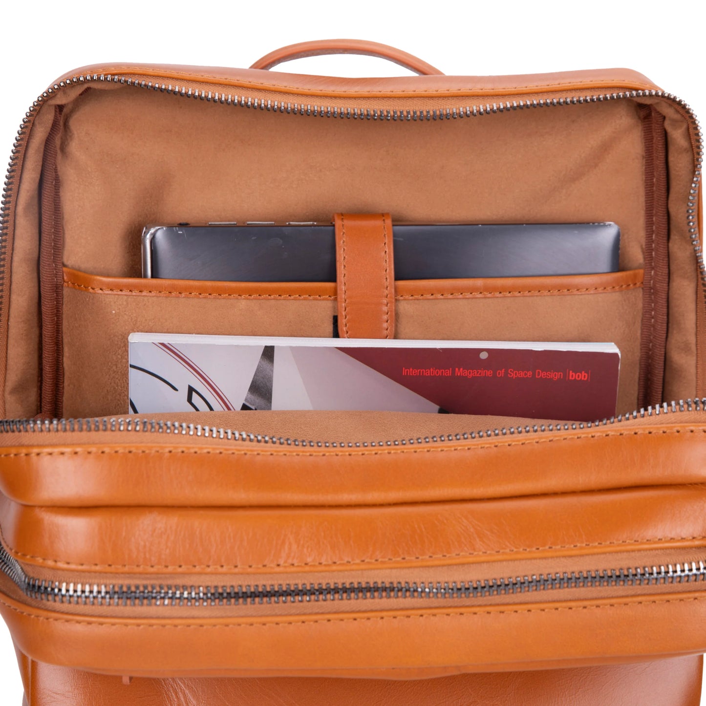 Hidden Castle, Hakiki Deri Sırt Çantası