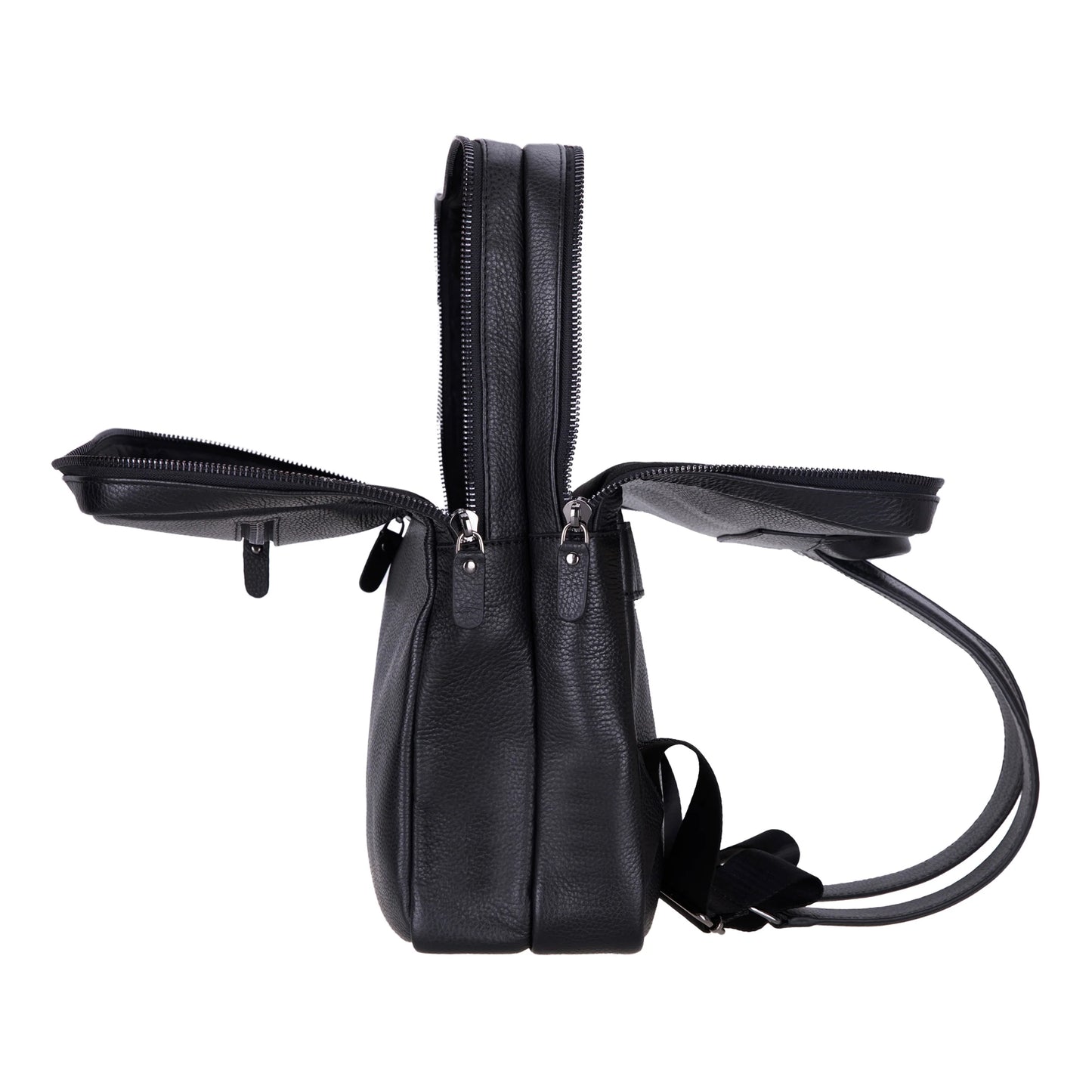 Hidden Castle, Hakiki Deri Sırt Çantası