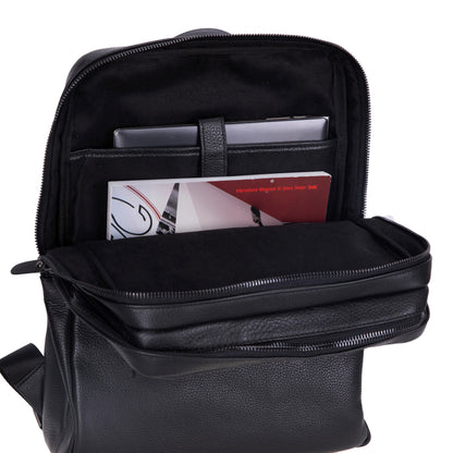 Hidden Castle, Hakiki Deri Sırt Çantası