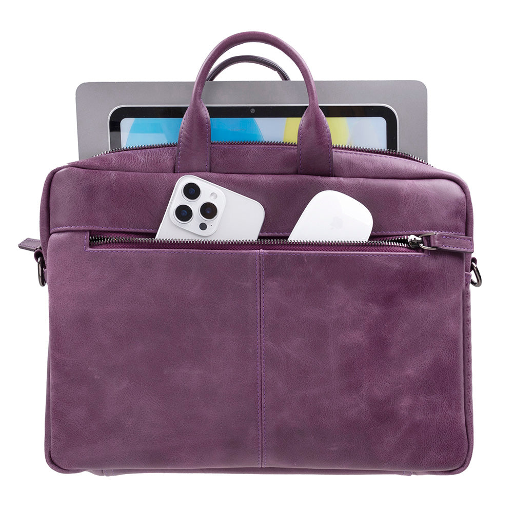 Apollo Geniun Leather Laptop Bag For 13" AA2