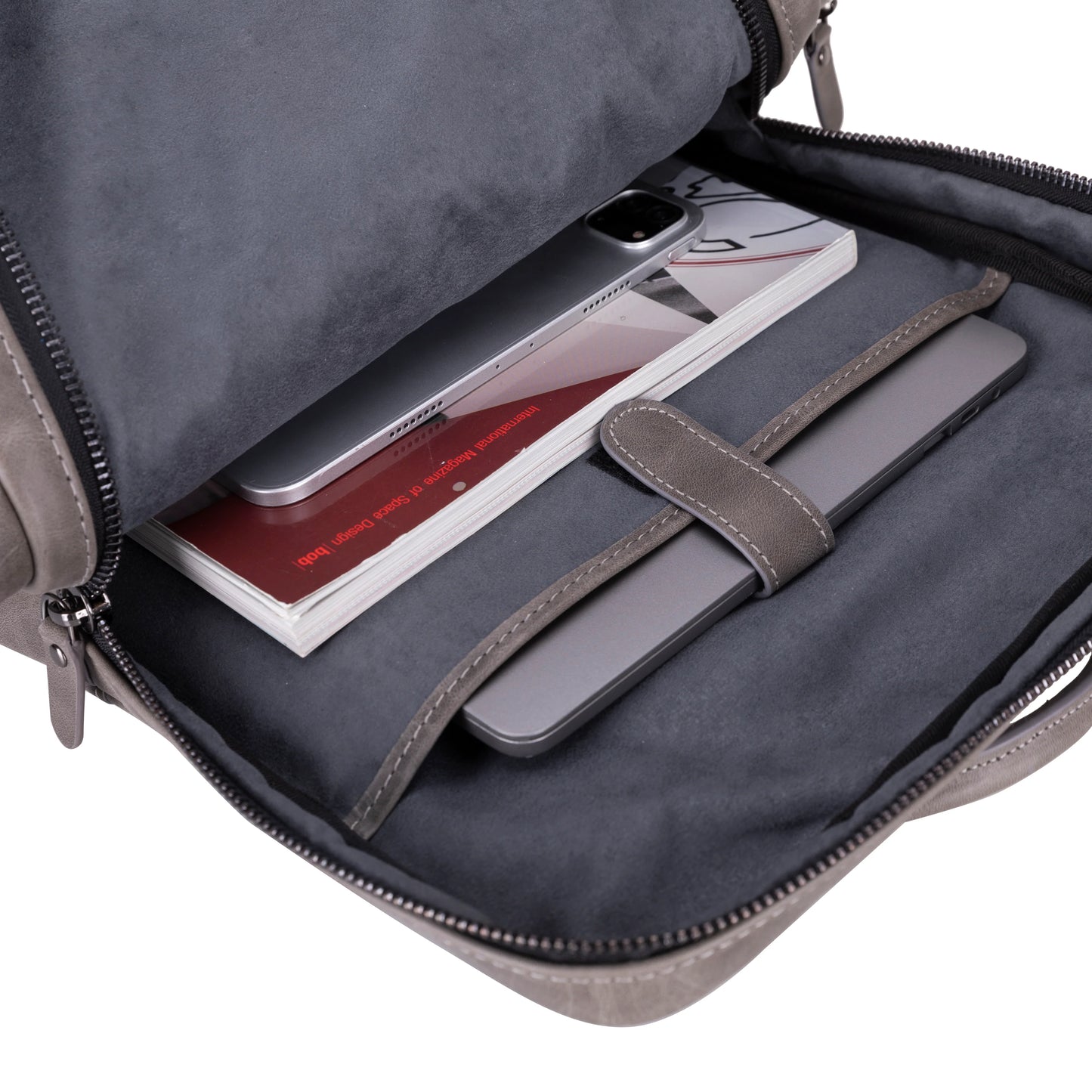 Hidden Castle, Hakiki Deri Sırt Çantası